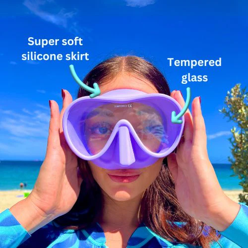 Soft Silicone Mask & Dry Snorkel - Image 11